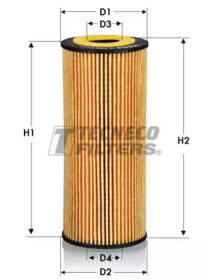 TECNECO FILTERS ol0242e -  OL0242-E ФИЛЬТР МАСЛЯНЫЙ TECNECO